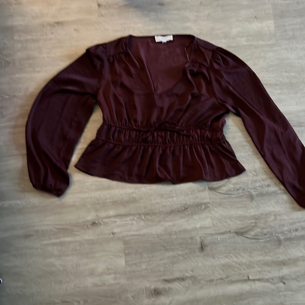 V neck blouse